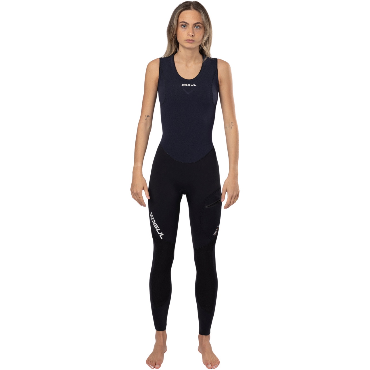 2026 Gul Womens Code Zero 3mm Naeco GBS Long Jane CZ4208 - Black